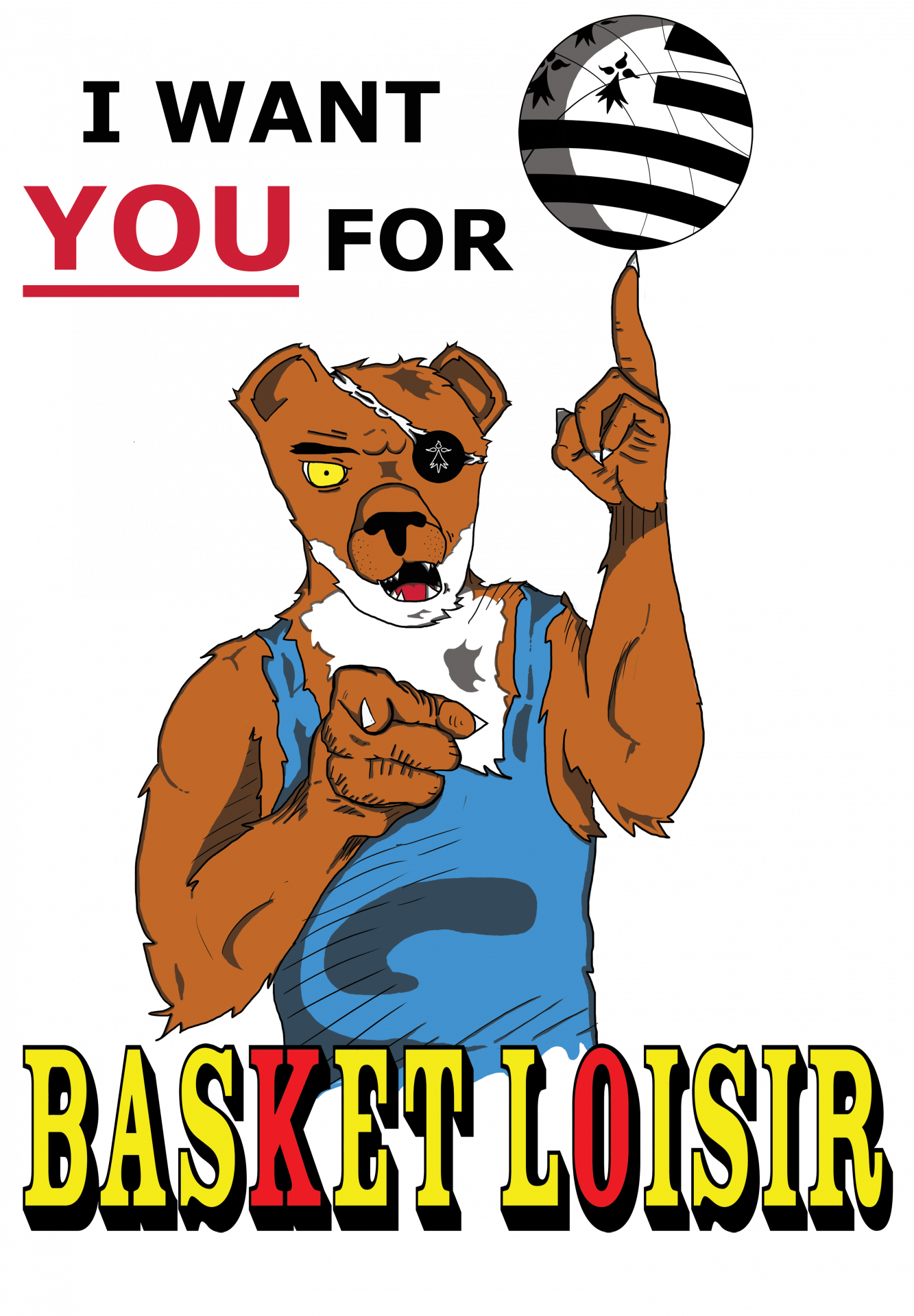 we want you - Basket Loisir